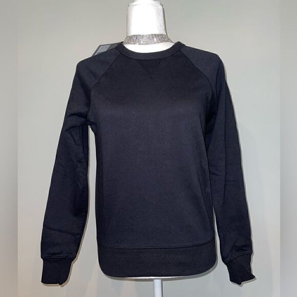 Everlane The French Terry Crew Neck Sweater - Picture 2 of 12